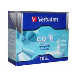 CDR 700MB 52X 10Pk SC