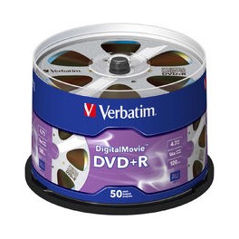 DVD+R 4.7GB 16X Digital Movie 50Pk Spindle